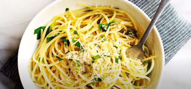 lemon garlic pasta