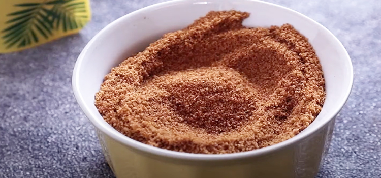 palm sugar in a bowl