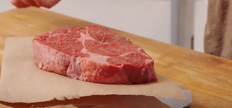 Chuck Roast on a wooden table