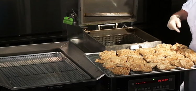 Frying Chicken in the Pressure Fryer