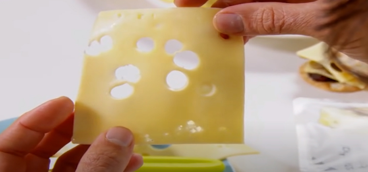 slice of swiss cheese