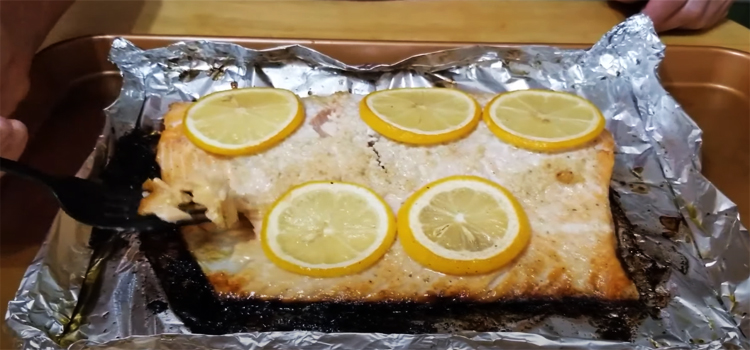 Grilled Salmon in Foil