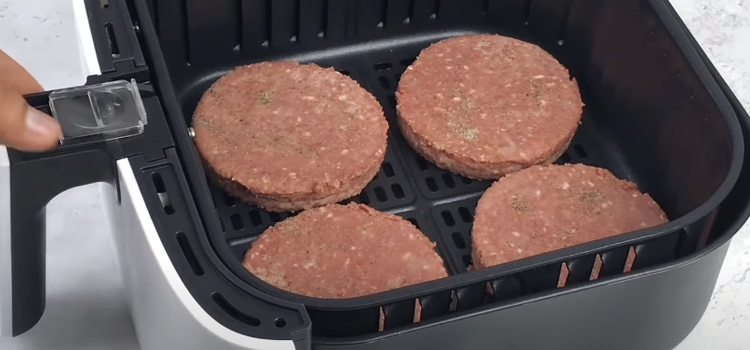 Impossible Burger in an Air Fryer