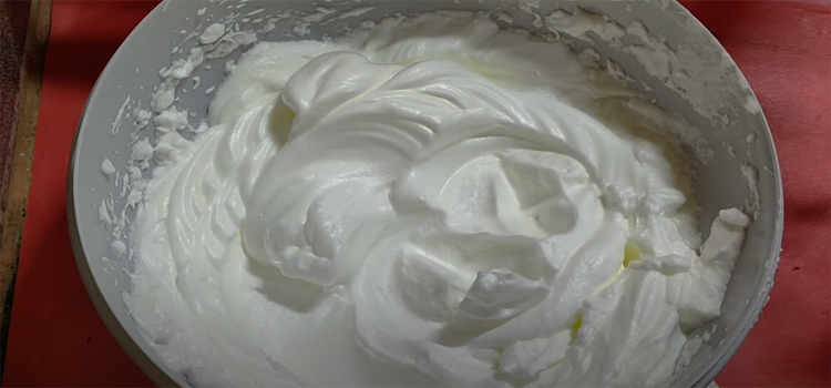 whipped egg whites