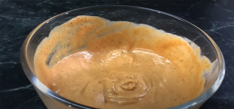 Burger King Stacker Sauce on a Bowl