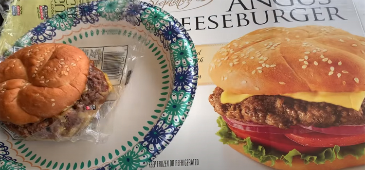 COSTCO PIERRE SIGNATURES ANGUS CHEESEBURGER