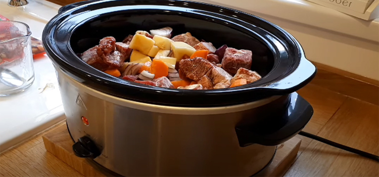 Cooking Beef Stew on a Slow Cooker