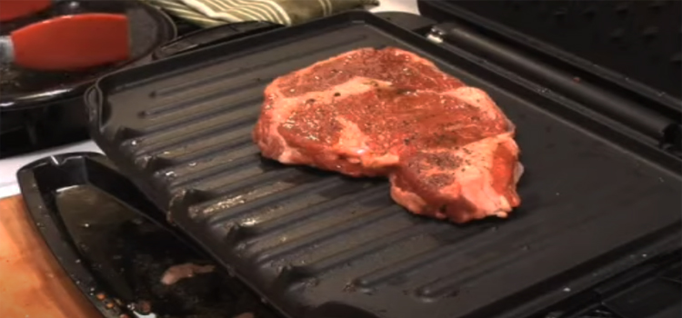 Cooking Ribeye Steak On The George Foreman Grill