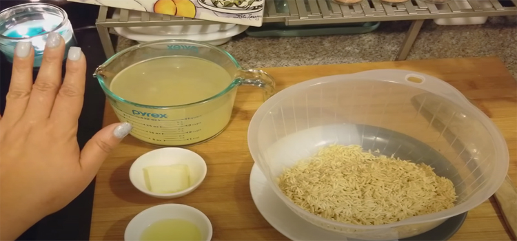 Cooking Rice with Broth