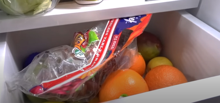 Fruits on a Refrigerator