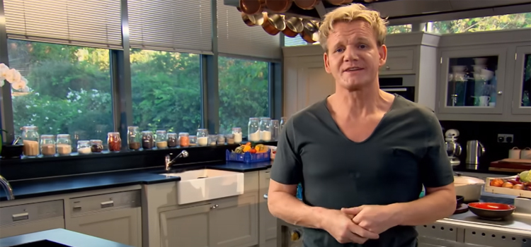 image of Gordon Ramsay in the Kitchen