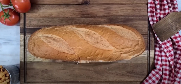 Bread on a Wooden chopping board