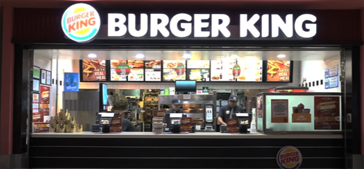 Burger King Counter