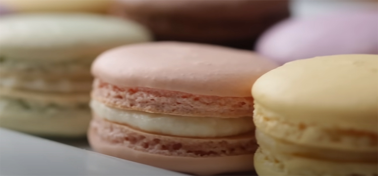 Close Up Shot of Macarons