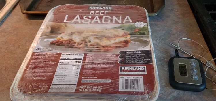 Costco Kirkland Signature Beef Lasagna