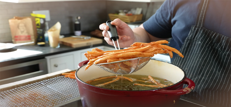 Frying Nacho Fries