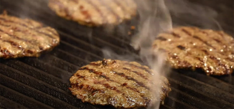 Grilling Burger Patties