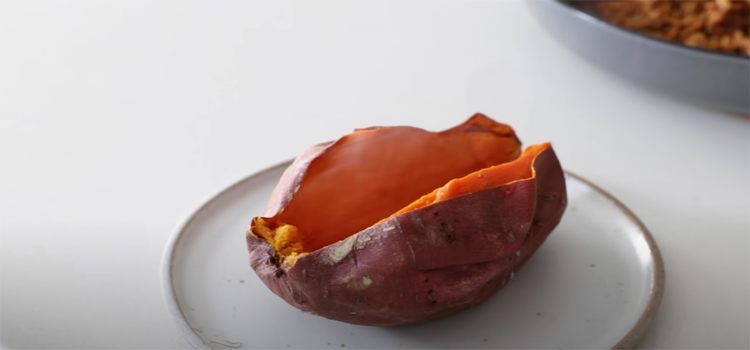 Oven Baked Sweet Potato