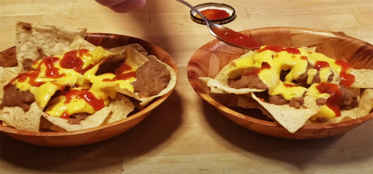 2 Bowls of Triple Layer Nachos