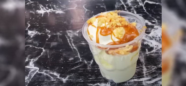 Caramel Sundae on a Cup