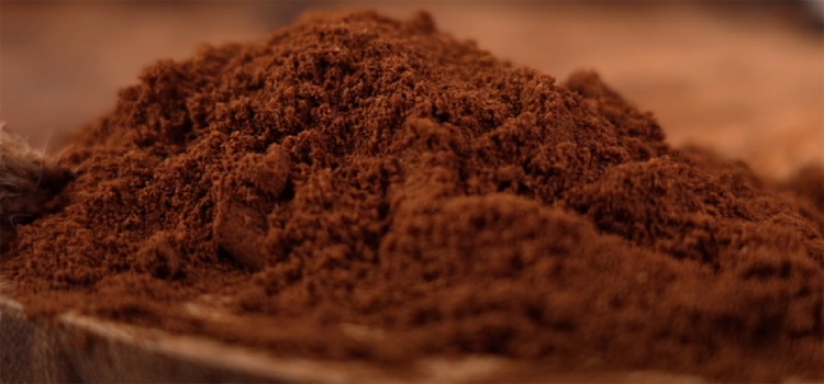 Close Up Shot of Espresso Powder