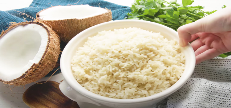 Bowl of Coconut Rice