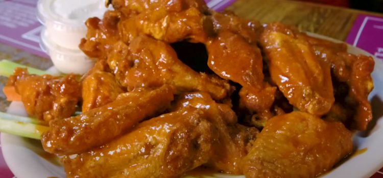 Close Up Image of Chicken Buffalo Wild Wings