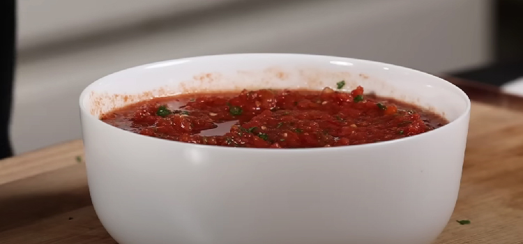 Mexican Restaurant Salsa on a Bowl