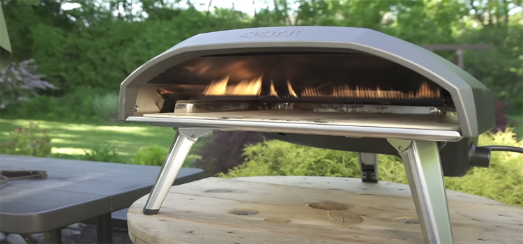 Ooni Oven on Top of Table