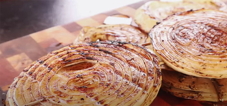 Close Up Image of Grilled Onion