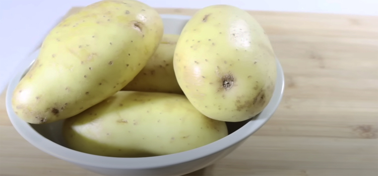 Potatoes on a Bowl