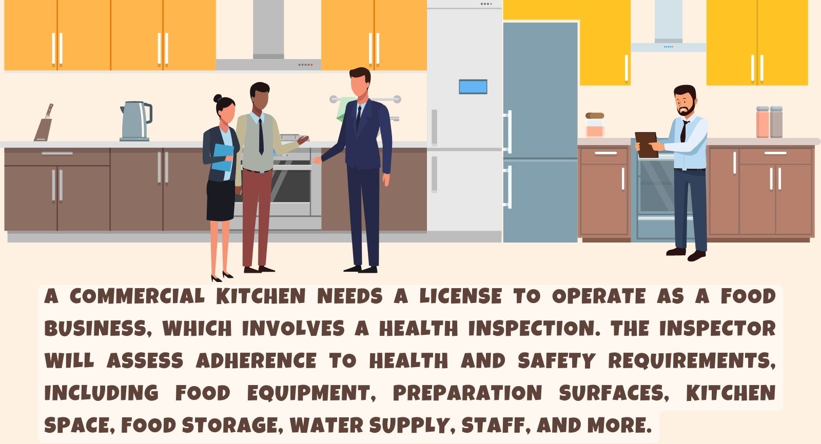 Infographics of a Retail Food Business License