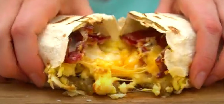 Bacon, Egg & Cheese Burrito