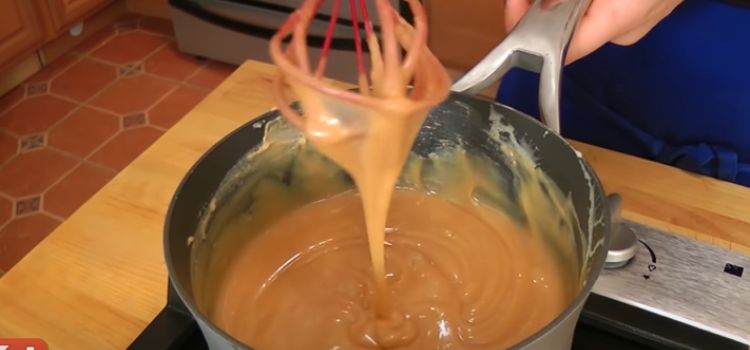 Making Peanut Butter Sauce