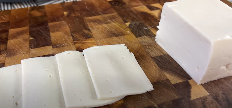 Slicing Vegan Cheese