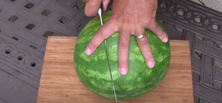 Slicing a Watermelon