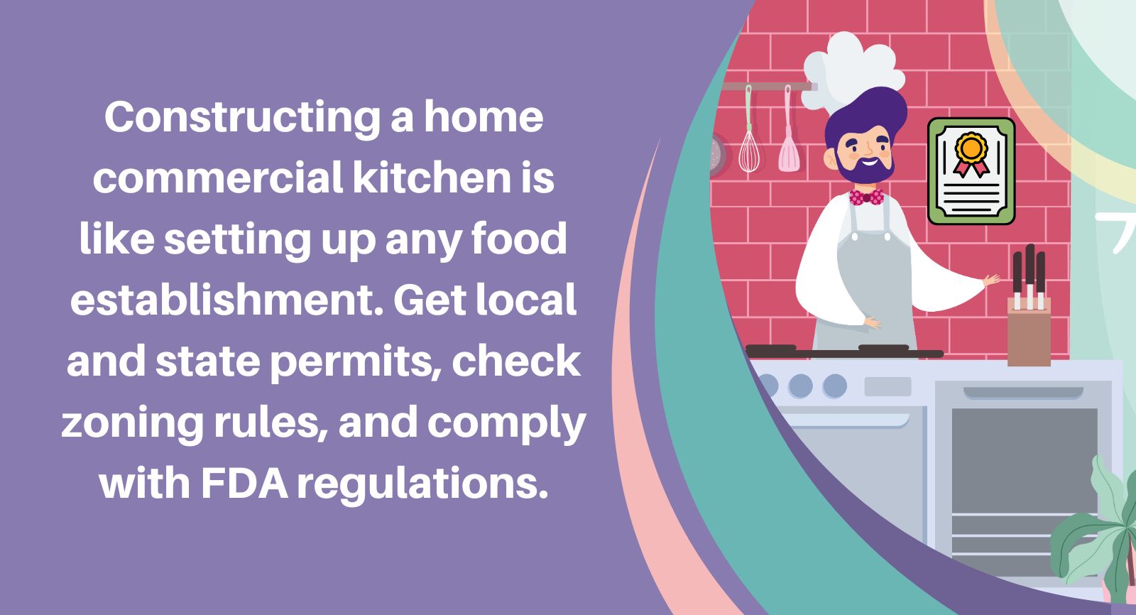 Zoning & Permits for Commercial Kitchen At Home 