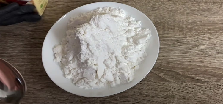 Bowl of Cornstarch Powder