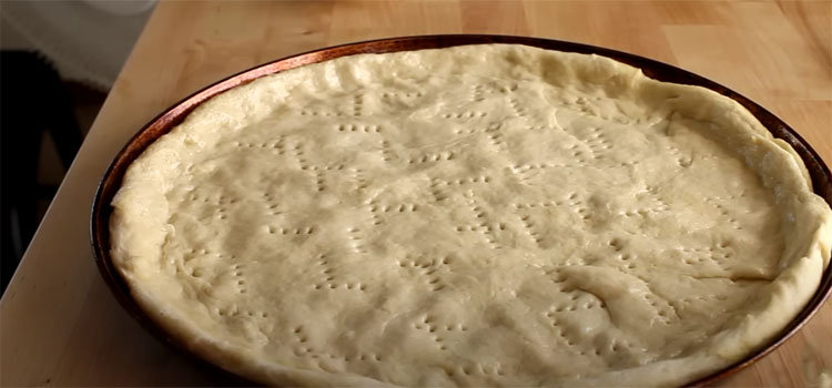 Pizza Dough on a Pan