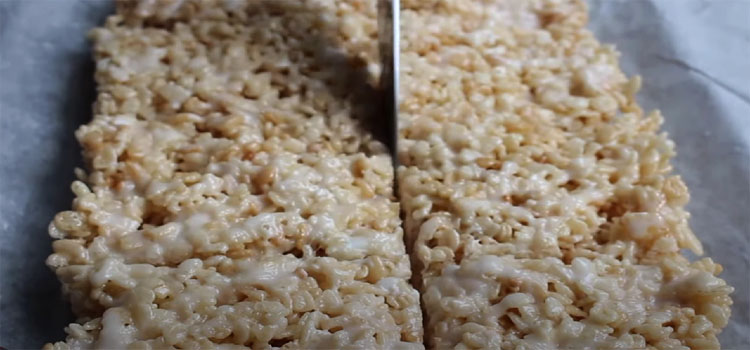 Slicing Rice Krispies