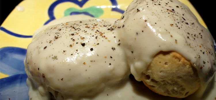 Biscuits with Country Gravy