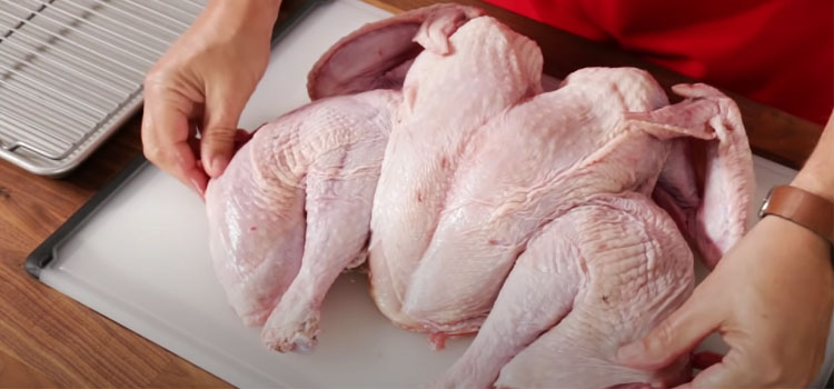 Chef Preparing Turkey