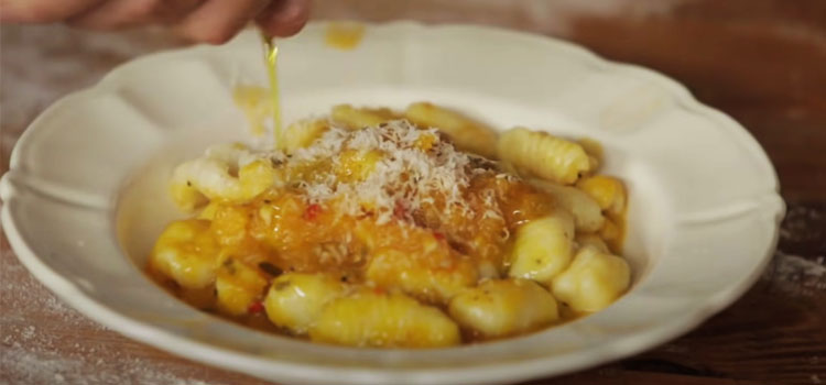 Gnocchi With Pumpkin Sauce