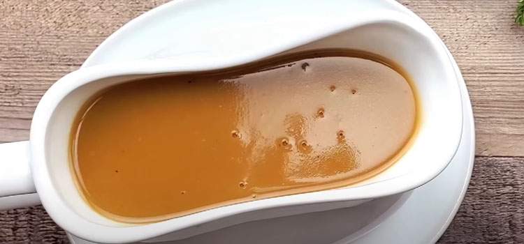 Top View Image of  Turkey Gravy