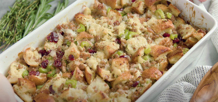 Traditional Sausage Stuffing