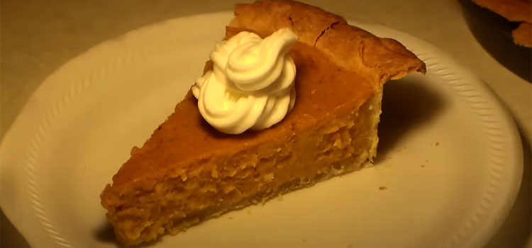 slice of sweet potato pies