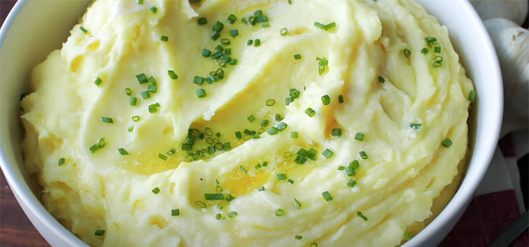 Garlic Mashed Potato on a Bowl