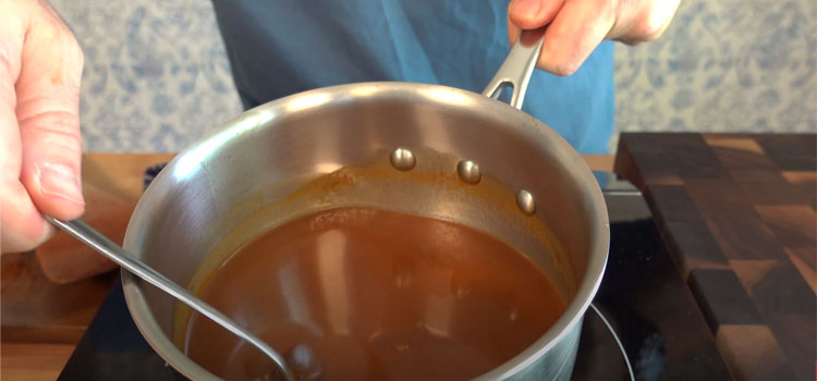 Man Making Brown Gravy