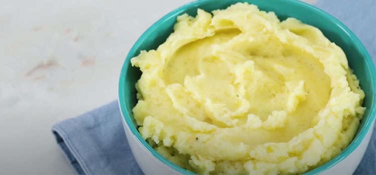 Mashed Potatoes on a Bowl