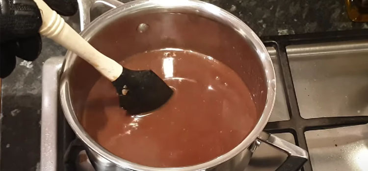 Pot of Gravy on a Stove